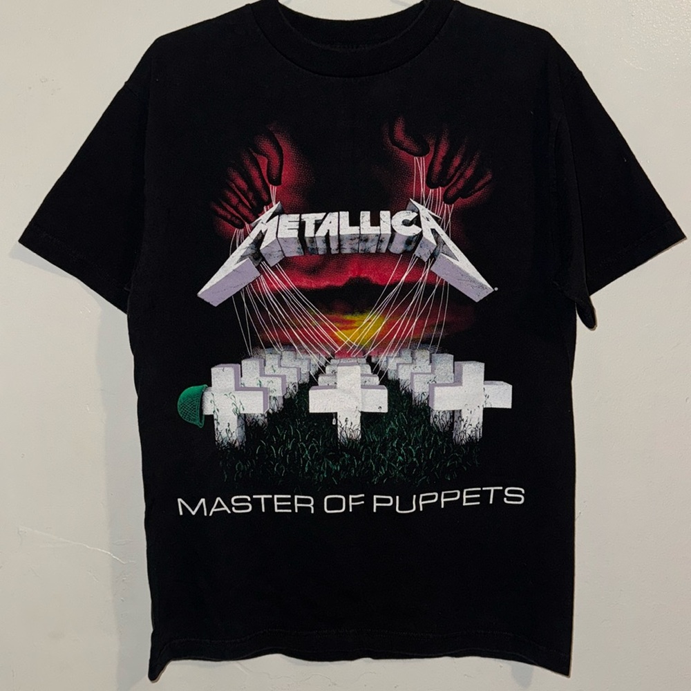 Vintage 1994 Metallica Master of Puppets T-Shirt Size M
